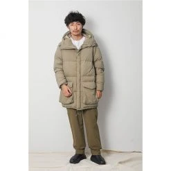 Snow Peak Recycled Nylon Ripstop Down Coat Camping Kit