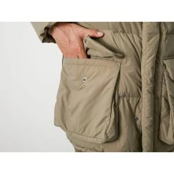 Snow Peak Recycled Nylon Ripstop Down Coat Camping Kit