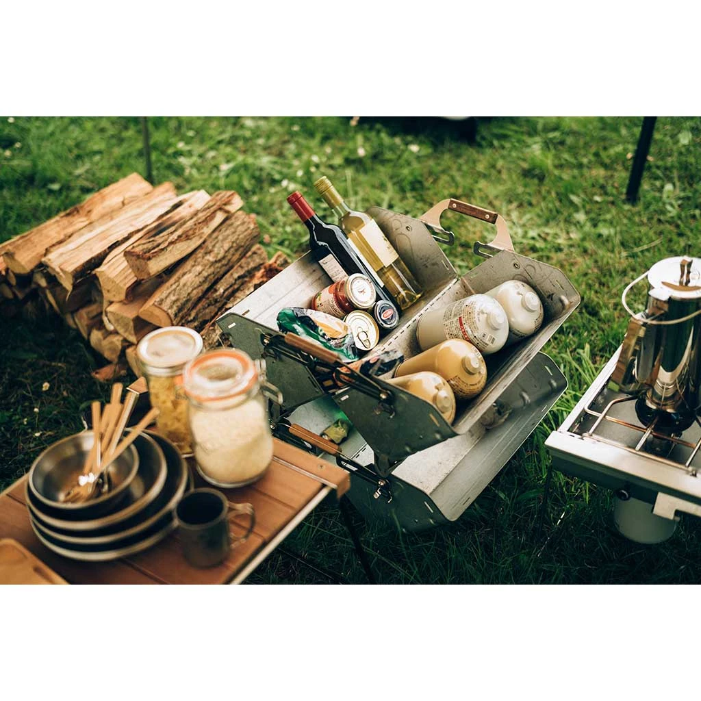 Snow Peak Stacking Shelf Container 25 Camping Kit 10 Snow Peak Stacking Shelf Container 25 Camping Kit