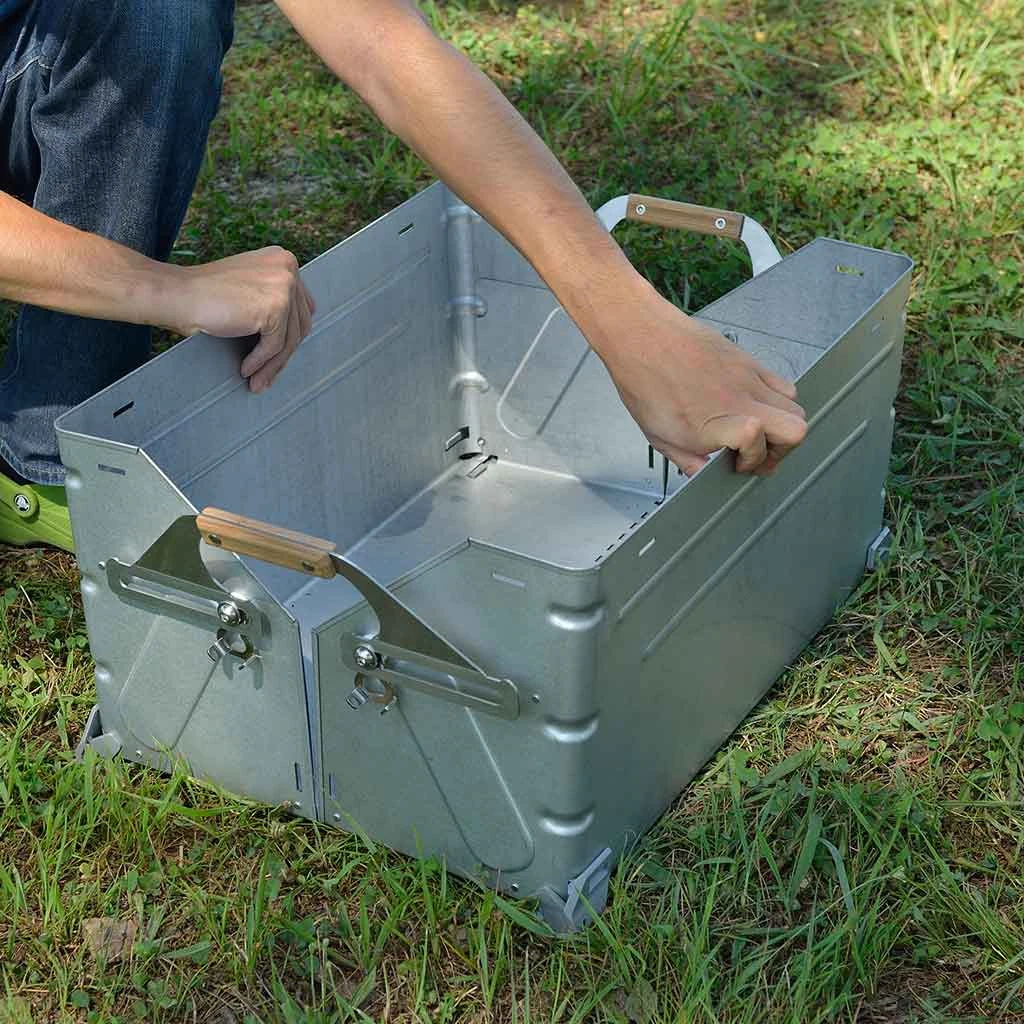 Snow Peak Stacking Shelf Container 50 Camping Kit 21 Snow Peak Stacking Shelf Container 50 Camping Kit