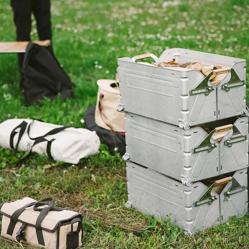 Snow Peak Stacking Shelf Container 50 Camping Kit 15 Snow Peak Stacking Shelf Container 50 Camping Kit