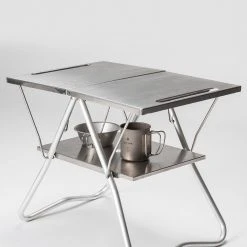 Snow Peak Camping Kit Stainless Steel My Table