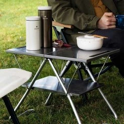 Snow Peak Camping Kit Stainless Steel My Table
