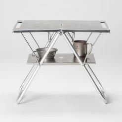 Snow Peak Camping Kit Stainless Steel My Table