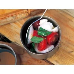 Snow Peak Camping Kit Titanium Double Wall H200 Stacking Mug