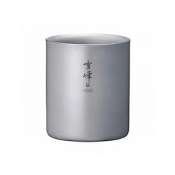 Snow Peak Camping Kit Titanium Double Wall H200 Stacking Mug