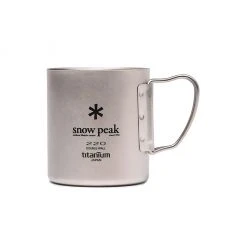 Snow Peak Camping Kit Titanium Double Wall Mug 220 Ml