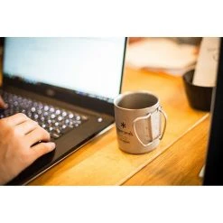 Snow Peak Camping Kit Titanium Double Wall Mug 220 Ml