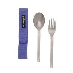 Snow Peak Titanium Fork & Spoon Set