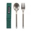 Snow Peak Camping Kit Titanium Fork & Spoon Set