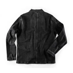 &SONS Black Denim Carver Jacket Clothing