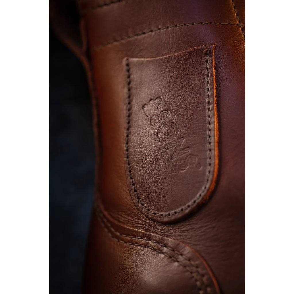 &SONS Brown Hudson Handmade Boots 12 &SONS Brown Hudson Handmade Boots