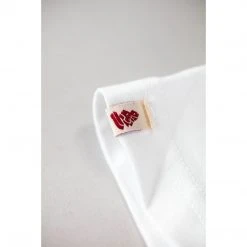 &SONS Classic White V-Neck T-Shirt Clothing