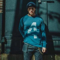 &SONS LUCKY No.4 American Sweatshirt Clothing