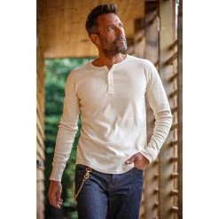 &SONS New Elder Henley Shirt Clothing 20 &SONS New Elder Henley Shirt Clothing
