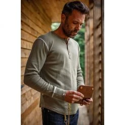 &SONS New Elder Henley Shirt Clothing 29 &SONS New Elder Henley Shirt Clothing