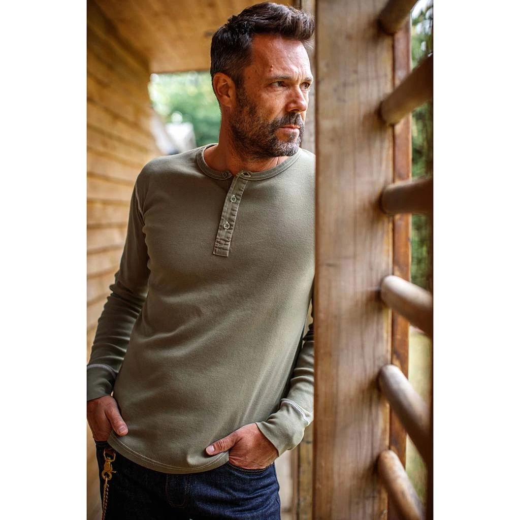 &SONS New Elder Henley Shirt Clothing 5 &SONS New Elder Henley Shirt Clothing