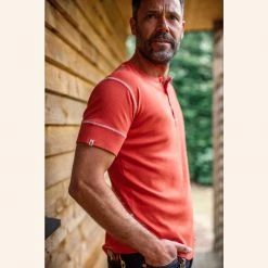 &SONS New Elder Henley Short Sleeve Shirt Clothing 24 &SONS New Elder Henley Short Sleeve Shirt Clothing