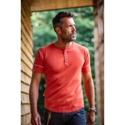 &SONS New Elder Henley Short Sleeve Shirt Clothing 31 &SONS New Elder Henley Short Sleeve Shirt Clothing