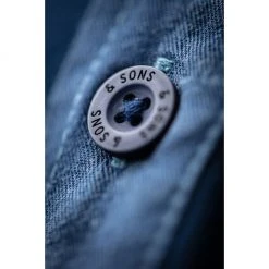 &SONS New Elder Henley Short Sleeve Shirt