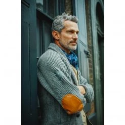 &SONS Pioneer British Wool Cardigan Clothing