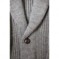 &SONS Pioneer British Wool Cardigan Clothing