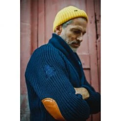 &SONS Pioneer British Wool Cardigan