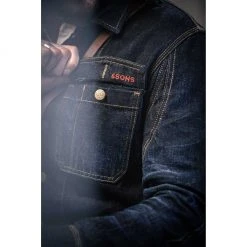 &SONS RYDER Hardwear Denim Jacket 55 &SONS RYDER Hardwear Denim Jacket