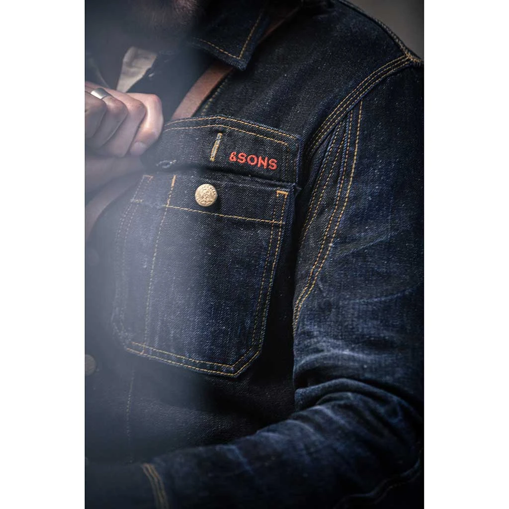 &SONS RYDER Hardwear Denim Jacket 27 &SONS RYDER Hardwear Denim Jacket