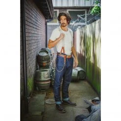 &SONS Clothing The New Frontier 14oz Selvedge Anti-bac Raw Denim Jeans