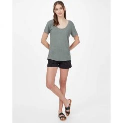 Tentree Hemp Scoop Neck T-Shirt | Women's Clothing 10 Tentree Hemp Scoop Neck T-Shirt | Women's Clothing