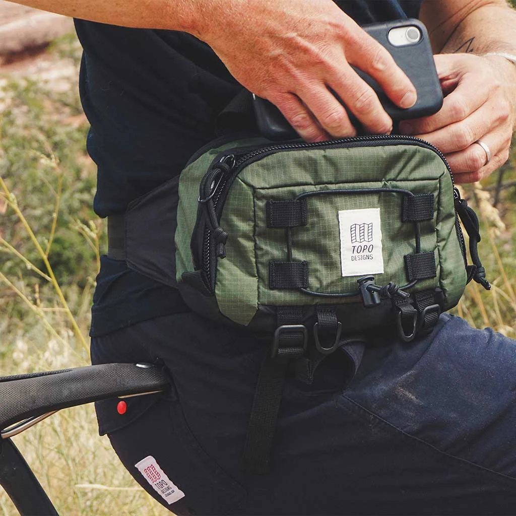 Topo Designs Mountain Hip Pack Bags & EDC 13 Topo Designs Mountain Hip Pack Bags & EDC