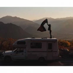 Voited Fleece Pillow Blanket Camping Kit