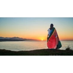 Voited Fleece Pillow Blanket Camping Kit