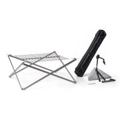 Wolf And Grizzly Camping Kit Grill With Fire Set